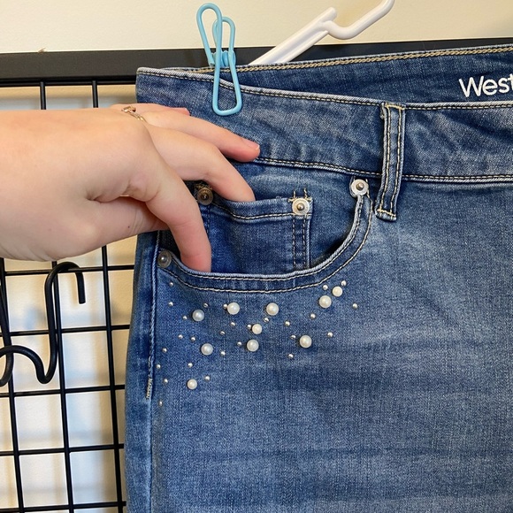 NWOT | Westport women’s signature fit crop jeans — size 12 - Picture 2 of 5